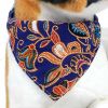 New Adjustable Pet Dog Triangular Bandage Puppy Cat Scarf Bandana Collar Bibs Cat Neck Decor Dress Up Birthday Party Washable