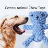 Natural Jute Dog Chewing Rope For Dental Tough With Cute Animals Fruit Eco-Friendly Knot