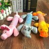 1PC Pet Chewing Toy Four-legged Long Pet Plush Squeaky Dog Toy Bite-Resistant Clean Dog Puppy Training Toy Pet Supplies