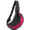 Outdoor Travel Pet Puppy Carrier Handbag Pouch Mesh Oxford Single Shoulder Bag Sling Mesh Comfort Travel Tote Shoulder Bag